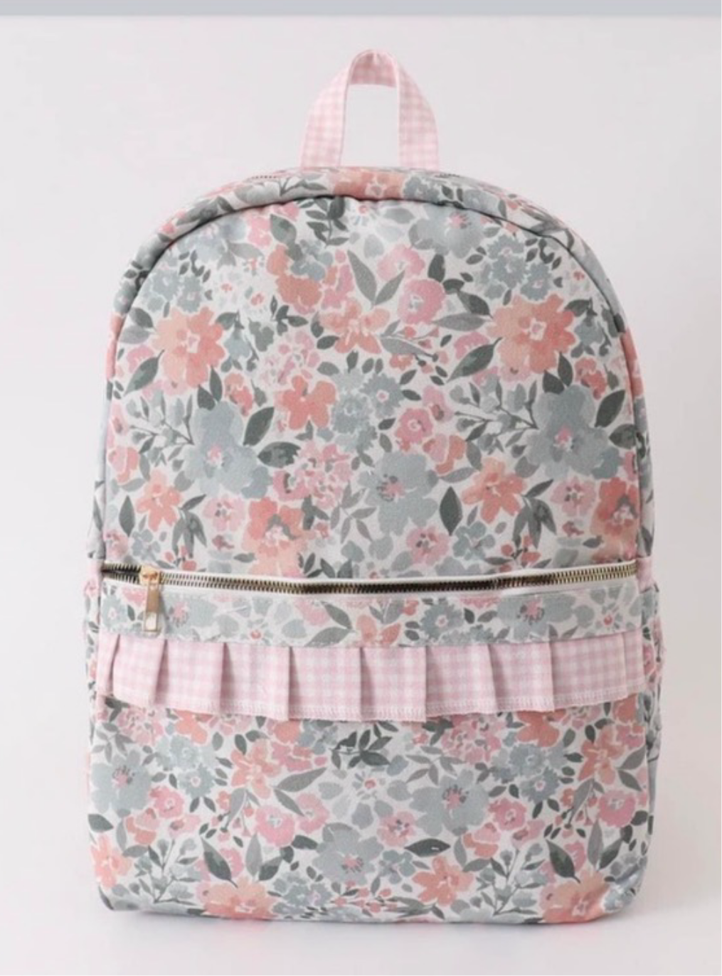 Pink Floral Backpack