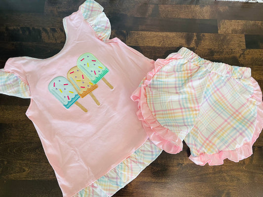 Girls Creamsicle Set